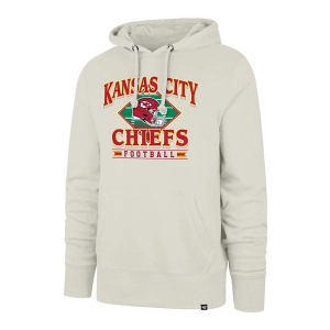Kansas City Chiefs 47 Brand Headline Hoodie Small Dune
