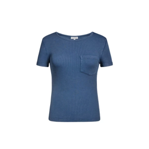 Women's 7 Diamonds Modal Ribbed Pocket T-Shirt XSmall Indigo