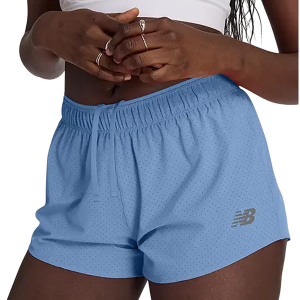 Women's New Balance RC Shorts XLarge Electric Sky