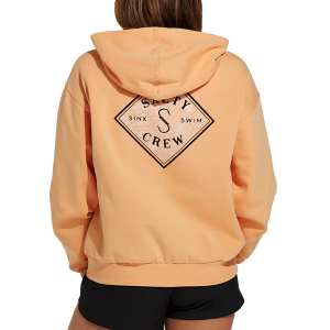 Women's Salty Crew Mahi Tippet Hoodie Medium Melon
