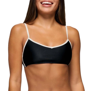 Women's prAna Tropic Kiss Swim Bikini Top Contemporary XLarge Black