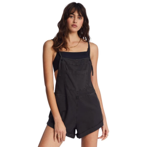 Women's Billabong Wild Pursuit Romper XLarge Off Black