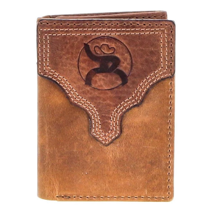 Hooey Canyon Trifold Wallet Tan/Brown