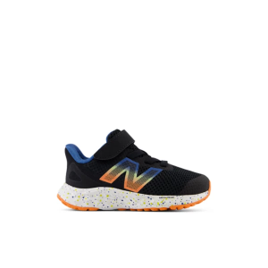 New Balance Fresh Foam Arishi v4 Bungee Shoes sneakers-athletic-shoes Toddler 7T Wide Black/Orange/Blue
