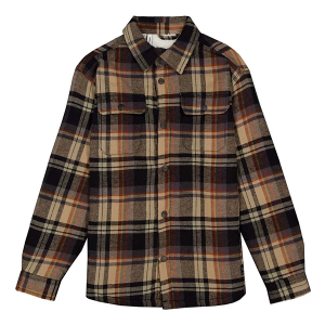 Kids' Silver Jeans Co. Plush Lined Long Sleeve Flannel Medium Rust