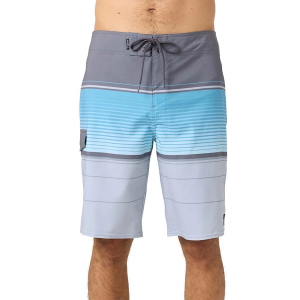 Men's O'Neill Lennox Stripe 21 Swim Boardshorts 32 Grey