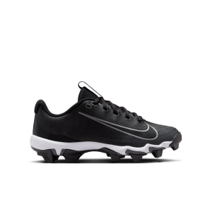 Boys' Nike Vapor Shark 3 Molded Football Cleats Little 11Y Black/Black/Dark Grey/White