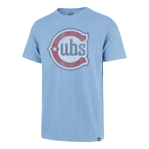 Chicago Cubs Grit Alternate T-Shirt Large Light Blue