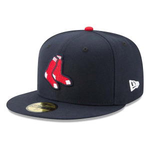 Boston Red Sox New Era On Field Fitted Hat 7 1/4 Navy