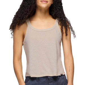 Women's prAna Cozy Up Scoop Crew Neck Tank Top XLarge Canvas
