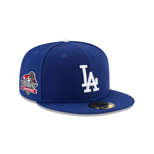 Los Angeles Dodgers New Era 2024 World Series Champions 59Fifty Fitted Hat 7 3/8 Royal