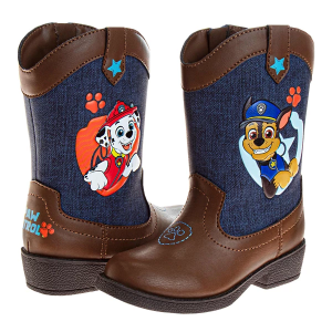 Josmo Nickelodeon Paw Patrol Western Boots Outdoor Toddler 7T Brown