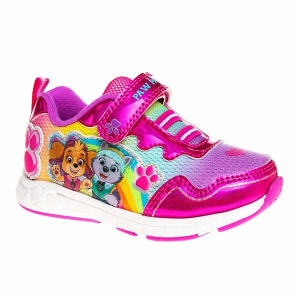 Kids' Josmo Nickelodeon Paw Patrol Skye and Everest Sneakers sneakers-athletic-shoes Little 11Y Regular Pink