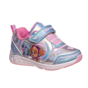 Josmo Nickelodeon Paw Patrol Light Up Sneakers sneakers-athletic-shoes Toddler 10T Regular Silver
