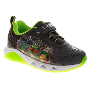 Josmo Nickelodeon Teenage Mutant Ninja Turtles Light Up Sneakers sneakers-athletic-shoes Toddler 7T Regular Black
