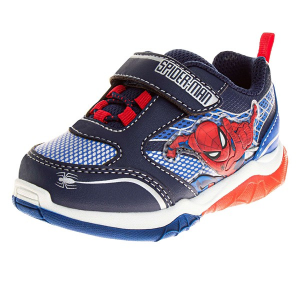 Josmo Marvel Spider-Man Light Up Sneakers sneakers-athletic-shoes Toddler 7T Regular Blue