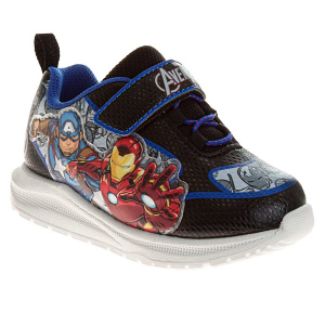 Josmo Marvel Avengers Light Up Sneakers sneakers-athletic-shoes Toddler 7T Regular Black