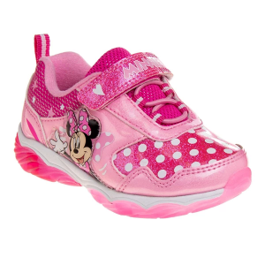 Josmo Disney Minnie Mouse Light Up Sneakers sneakers-athletic-shoes Toddler 10T Regular Pink