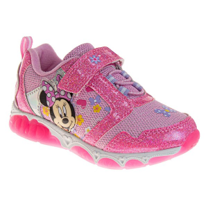 Kids' Josmo Disney Minnie Mouse Light Up Sneakers sneakers-athletic-shoes Little 12Y Regular Pink
