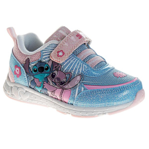 Josmo Disney Stitch and Angel Light Up Sneakers sneakers-athletic-shoes Toddler 8T Regular Pink