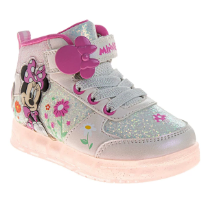 Josmo Disney Minnie Mouse High Top Sneakers sneakers-athletic-shoes Toddler 6T Regular White