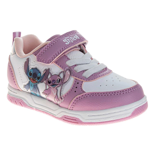 Josmo Disney Stitch and Angel Skate Style Sneakers sneakers-athletic-shoes Toddler 10T Regular Pink