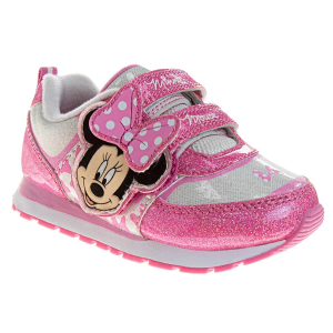 Josmo Disney Minnie Mouse Light Up Sneakers sneakers-athletic-shoes Toddler 6T Regular Pink/White