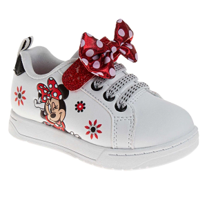 Josmo Disney Minnie Mouse Dots and Bowknots Sneakers sneakers-athletic-shoes Toddler 10T Regular White