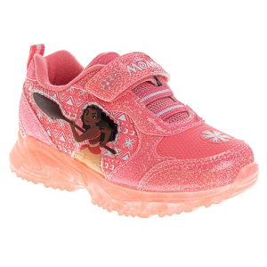Josmo Disney Moana Light Up Sneakers sneakers-athletic-shoes Toddler 6T Regular Orange