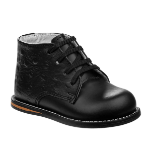 Josmo Smooth Ostrich Shoes sneakers-athletic-shoes Baby 3.5T Regular Black Ostrich