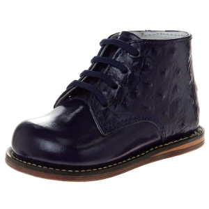 Josmo Patent Ostrich Shoes sneakers-athletic-shoes Toddler 5.5T Regular Navy Patent Ostrich