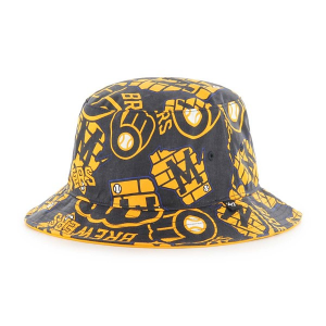 Milwaukee Brewers 47 Brand Bravado Adjustable Hat One Size Navy