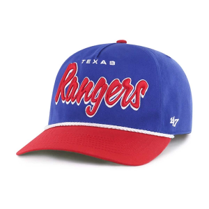 Texas Rangers 47 Brand Drop Shadow Adjustable Hat One Size Royal