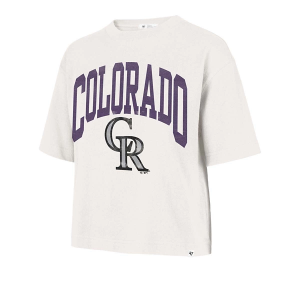 Colorado Rockies City Connect Shale T-Shirt XLarge Sand