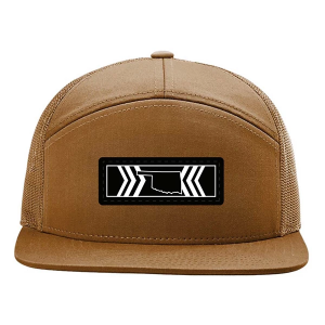 Men's Park Bench Apparel Oklahoma Center Snapback Hat One Size Carmel