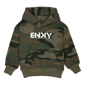 Binky Bro Rip Cord Hoodie Toddler 4T Camo Green
