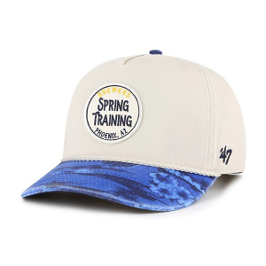 Milwaukee Brewers 47 Brand Fiji Adjustable Hat One Size Bone
