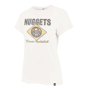 Women's Denver Nuggets Have Heart 47 Brand T-Shirt Large White