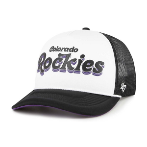 Women's Colorado Rockies 47 Brand Galveston Adjustable Hat One Size Black