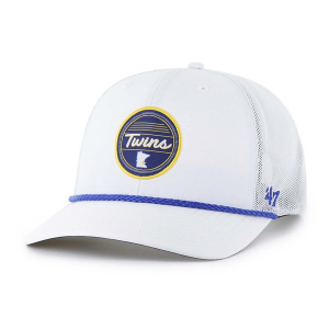 Minnesota Twins 47 Brand City Connect Fairway Adjustable Hat One Size White