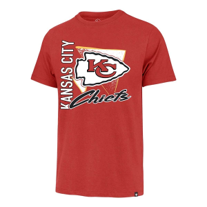 Kansas City Chiefs 47 Brand Side Arm T-Shirt XLarge Red