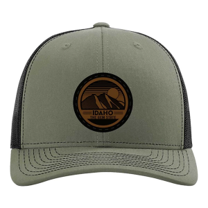Men's Park Bench Apparel Idaho Circle Mountain Snapback Hat One Size Green