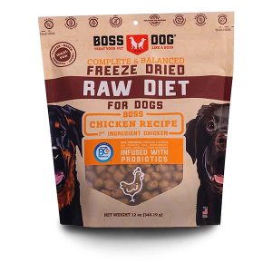 Boss Dog Freeze Dried Diet w/Probiotics Dog Food