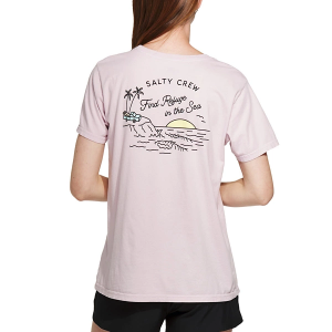 Women's Salty Crew Lookout Boyfriend T-Shirt XSmall Lavender