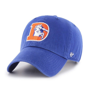 Denver Broncos 47 Brand Retro Clean Up Hat Adjustable Hat One Size Royal