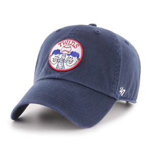 Minnesota Twins 47 Brand Minnie & Paul Adjustable Hat One Size Navy