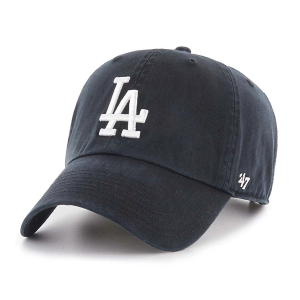 Los Angeles Dodgers 47 Brand Clean Up Adjustable Hat One Size Black