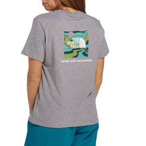 Women's The North Face Box NSE T-Shirt XSmall Pale Grey