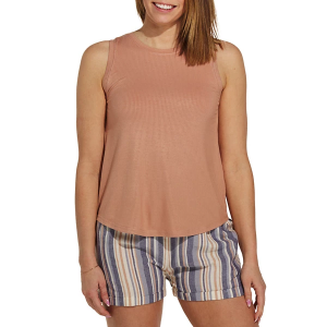 Women's Thread & Supply Euclid Crew Neck Tank Top Medium Cafe au lait