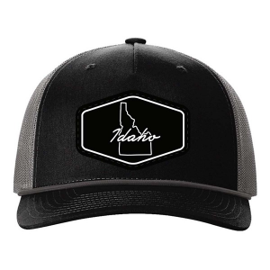 Men's Park Bench Apparel Idaho State Rope Snapback Hat One Size Black Charcoal